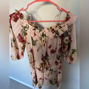 Blue Pepper Floral Dress